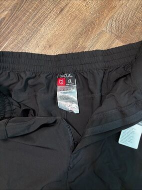 Gradual Men's Black Performance Golf  Shorts. NWT